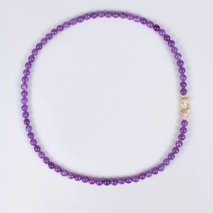 Copper with Zirconia Necklace