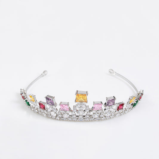 Copper with Zirconia Crown headdress