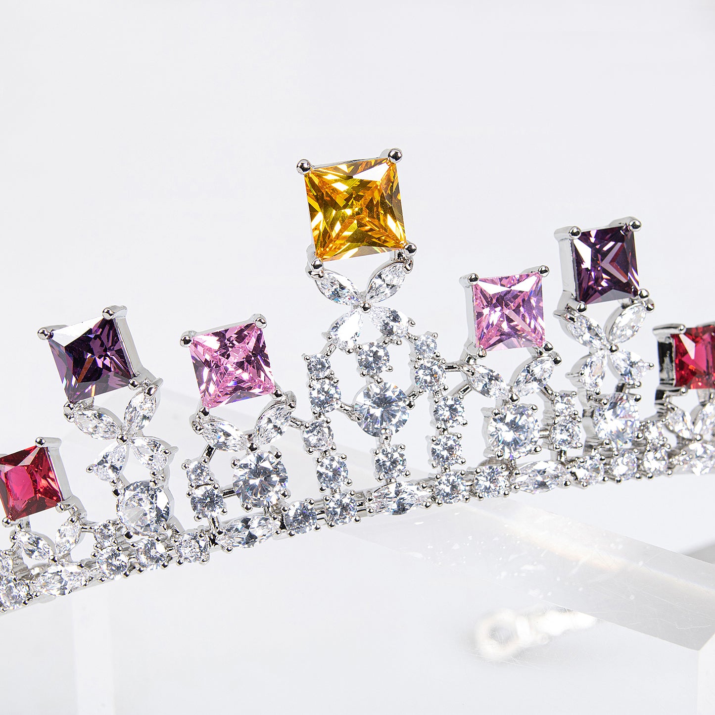 Copper with Zirconia Crown headdress