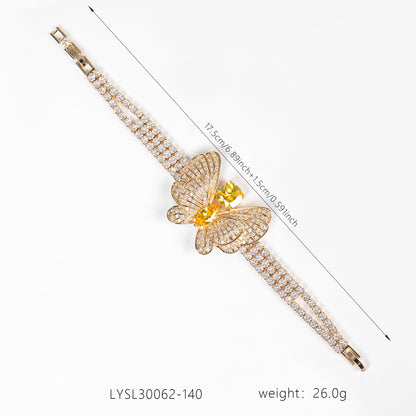 Copper with Zirconia Bracelet