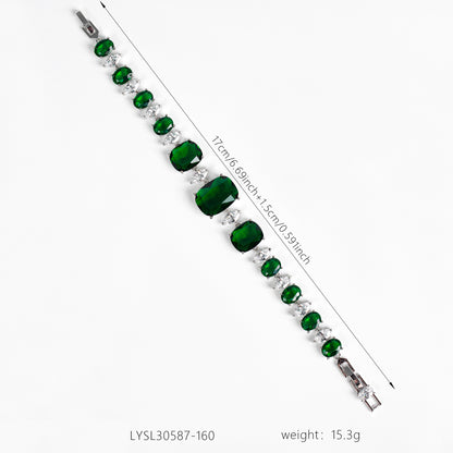 Copper with Zirconia Bracelet