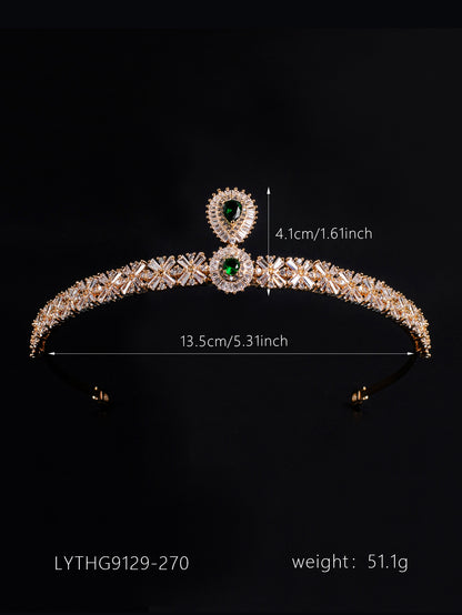 Copper with Zirconia Crown headdress