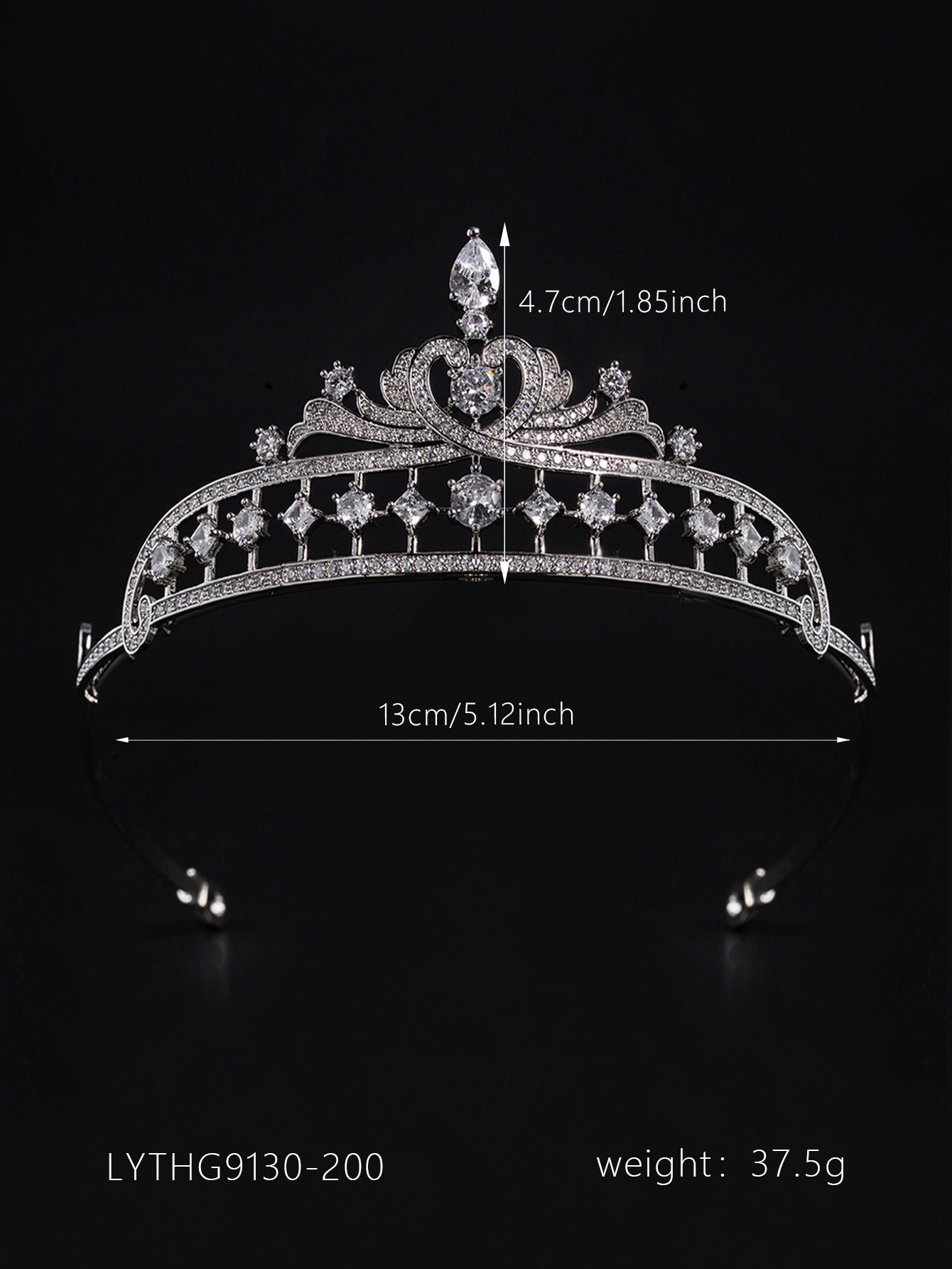 Copper with Zirconia Crown headdress