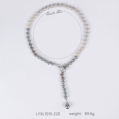 Copper with Zirconia Necklace