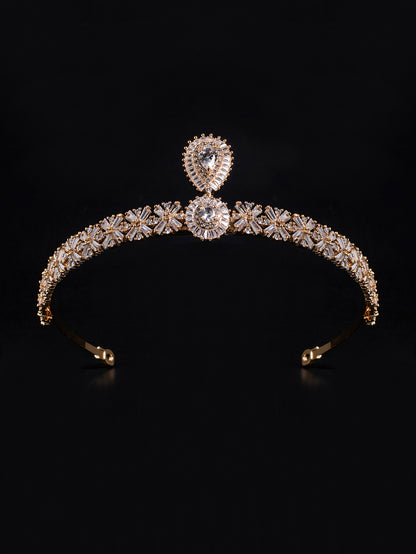 Copper with Zirconia Crown headdress