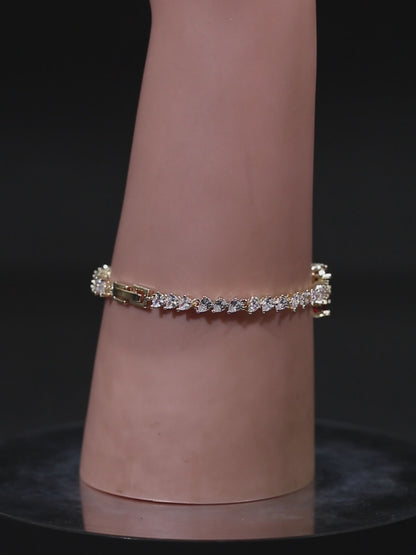 Copper with Zirconia Bracelet